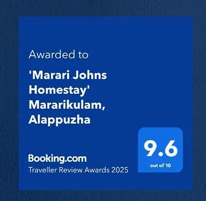 Privatunterkunft 'Marari Johns Homestay' Mararikulam, Alappuzha